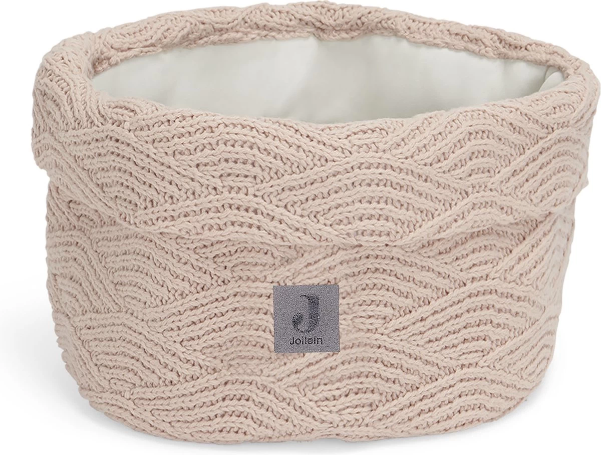 Jollein Commodemandje River Knit - Pale Pink - Afbeelding 2