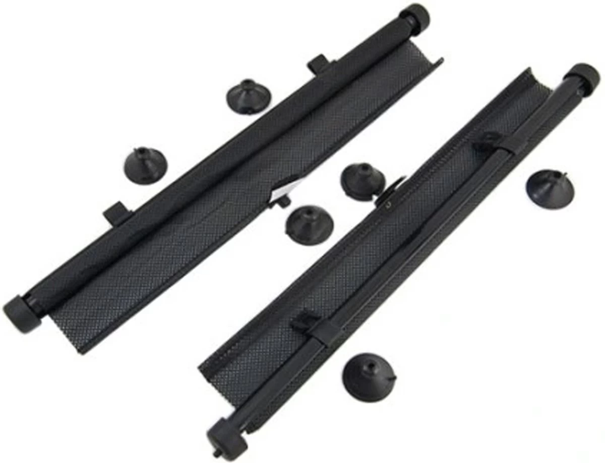 Zonnescherm Auto - Zonwering - Zijruit - UV Protectie - 2 Stuks - Oprolbaar - Rheme - Afbeelding 2