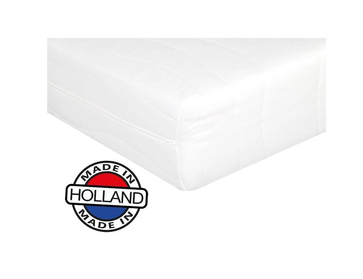 Comfort HR40 Koudschuim Ledikant Princess Matras - 60x120x14 Cm - Anti-allergische Wasbare Hoes - Afbeelding 5