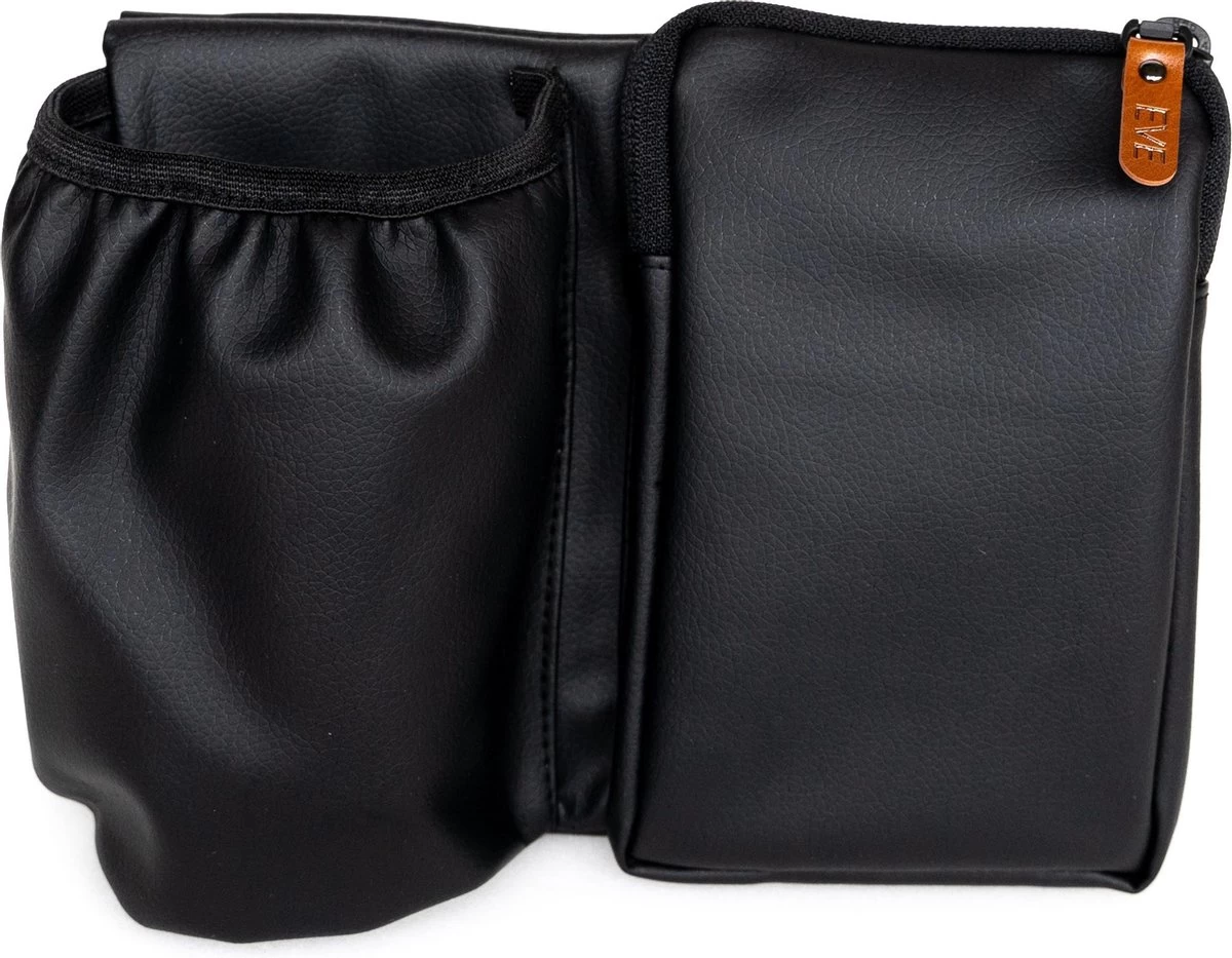 EVE Kids Heupdrager - Baby En Peuter - Heupzitje - Draagzak - Zwart Leer - Afbeelding 2