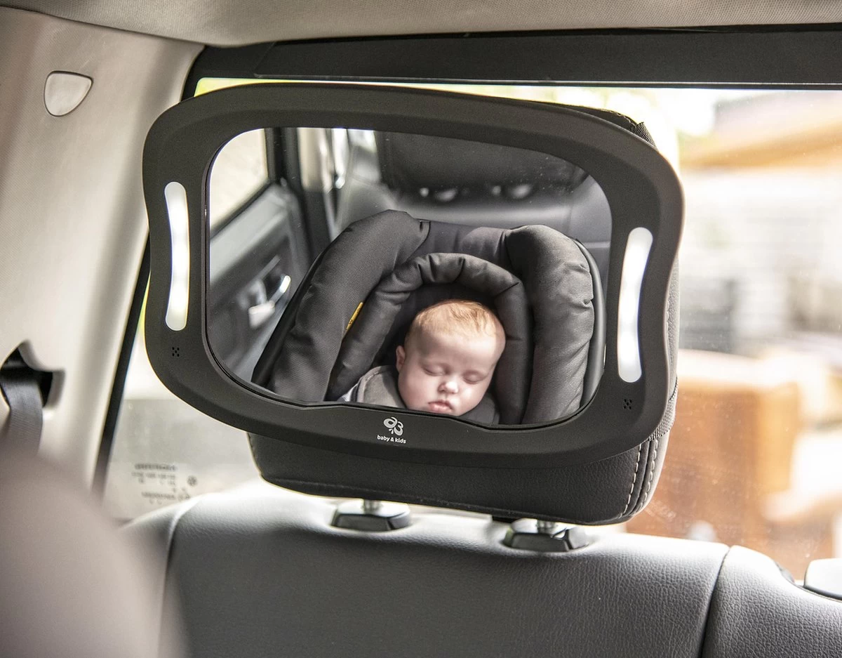 A3 Baby & Kids Autospiegel Met LED Verlichting 64651 - Afbeelding 3