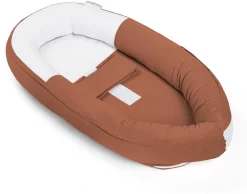 Doomoo Cocoon - Babynestje - Organisch Katoen - 74 X 46 Cm - Tetra Jersey Terracotta