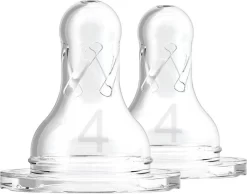 Dr. Brown's Fles Speen Standaard - Fase 4 - 2 Stuks