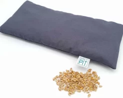 Kruik Baby Met Pit! – NIEUW MODEL Hoes Is Wasbaar – Veilige Tarwe Kruik - Made In NL/BE – Magnetron èn Vriezer - Antraciet