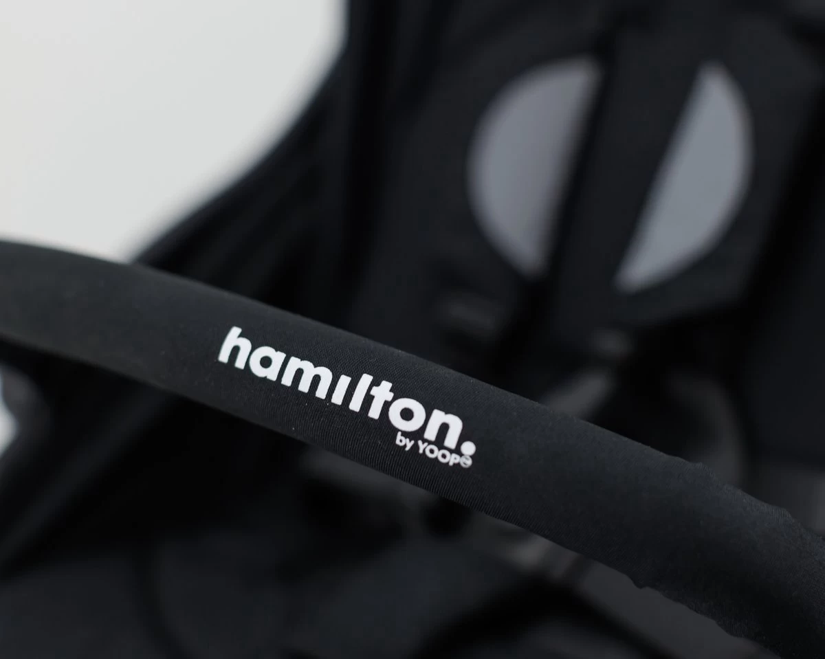 Hamilton By Yoop S1 Plus Buggy Met Monteerbare Premium Wieg – Nieuwer En Hoger 2023 Model - Stroller Met One Hand Folding Technologie – Zwart/Antraciet - Licht, Verstelbaar, Wendbaar - Geschikt Van 0 Maanden Tot 4 Jaar - Afbeelding 12