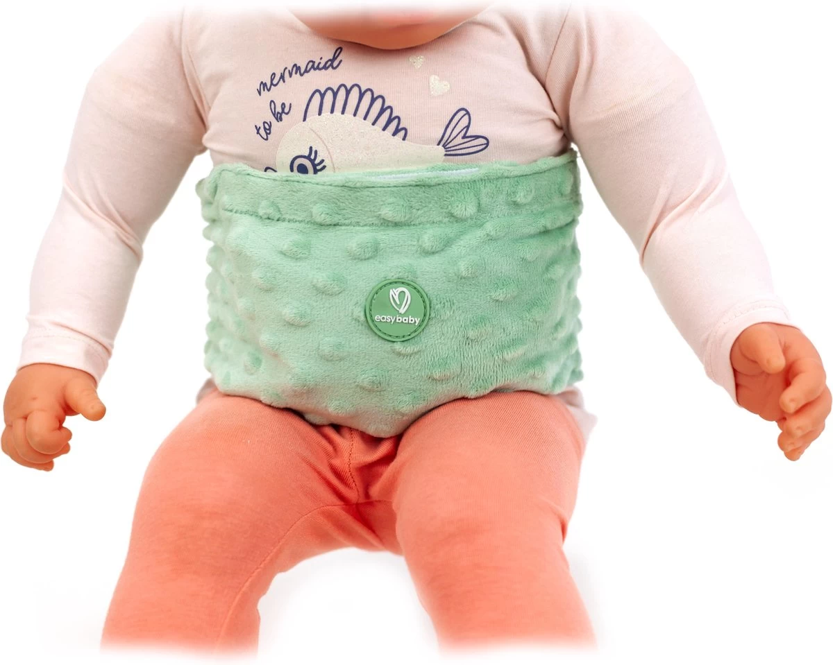 Easybaby Anti Krampjes Band - Warmtekussen Voor Baby's - Buikkrampjes Verlichten - Verwisselbare Vullingen - Afbeelding 6