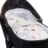 Kinderwagen Bekledingset Kussen + Deken BOS Beige Gray
