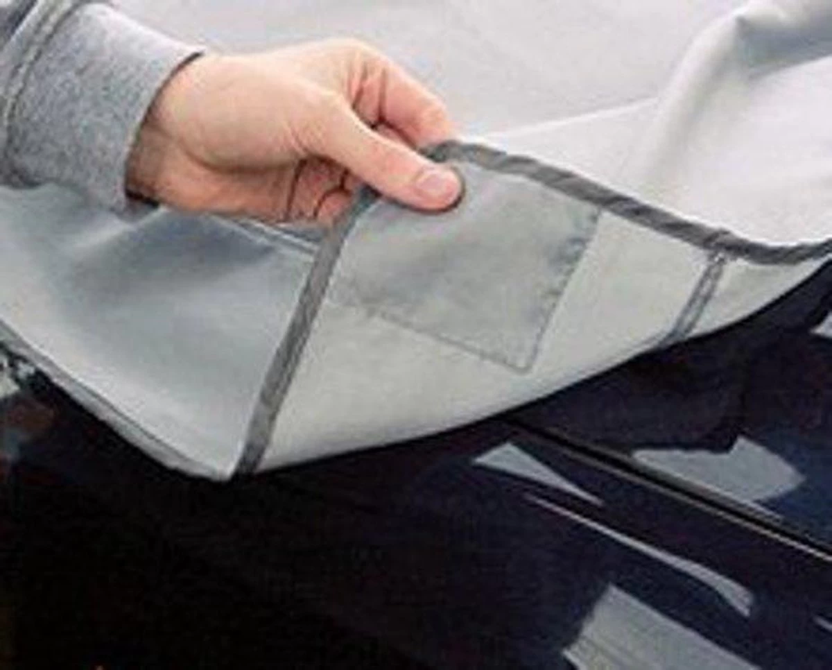 Benson Voorruitbeschermer Auto - Anti Vries - Magnetisch - Tegen Zon En Sneeuw - 162 X 96 Cm - Afbeelding 3