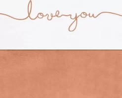 Jollein Baby Laken Wieg 75x100cm Love You - Caramel