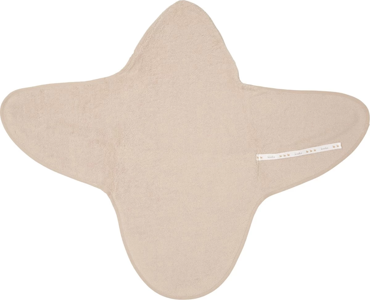 Koeka Newborn Baby Omslagdoek Dijon Daily - Zand - Afbeelding 7