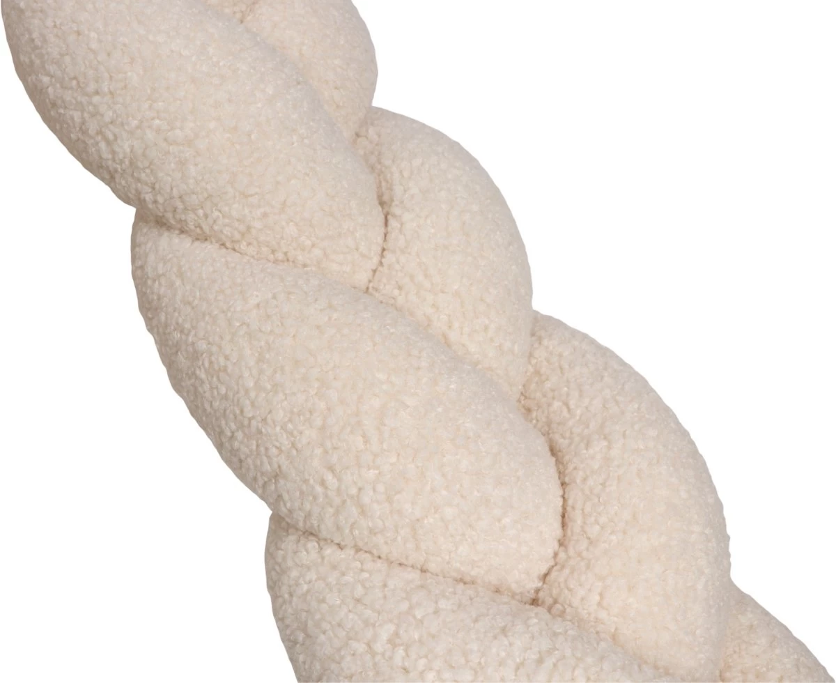 MamaLoes Teddy Boucle 210 Cm Braided Bedbumper ML020503 - Afbeelding 2