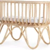Wieg - Rotan Wiegje - Inclusief Matras | Childhome