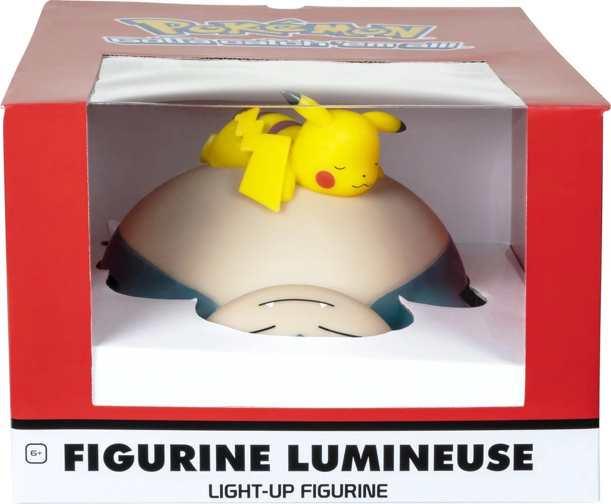 Teknofun Pokémon - LED Lamp Met Bewegingssensor - Pikachu & Snorlax - Afbeelding 7