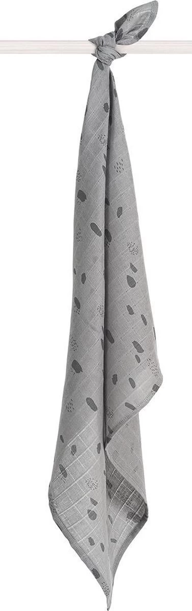 Jollein Hydrofiel Multidoek Spot 70x70cm - Storm Grey - 3 Stuks - Afbeelding 17