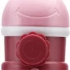 Melkpoeder Toren - Babyvoeding Bewaarbakjes - Melkpoeder Doseerdoosjes - Kraam Cadeau - BPA Vrij / ROZE