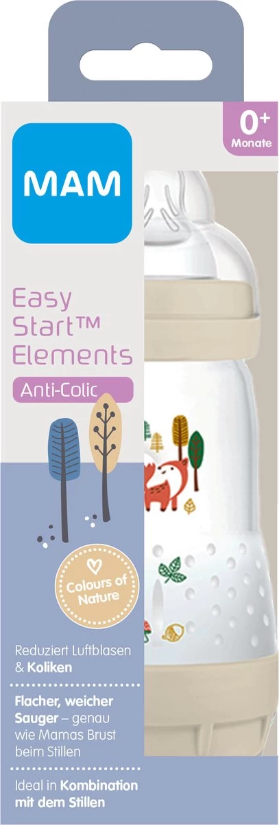 Mam - Elements - Zuigfles - 260ML - (Unisex) - Afbeelding 2