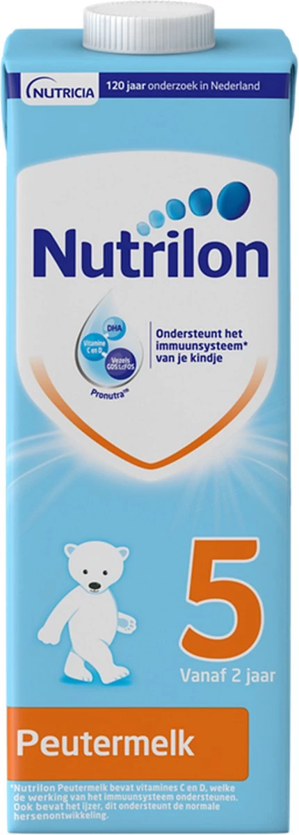 Nutrilon 5 Peutermelk Kant & Klaar - Van 2 Tot 3 Jaar - 4 X 1L - Afbeelding 12