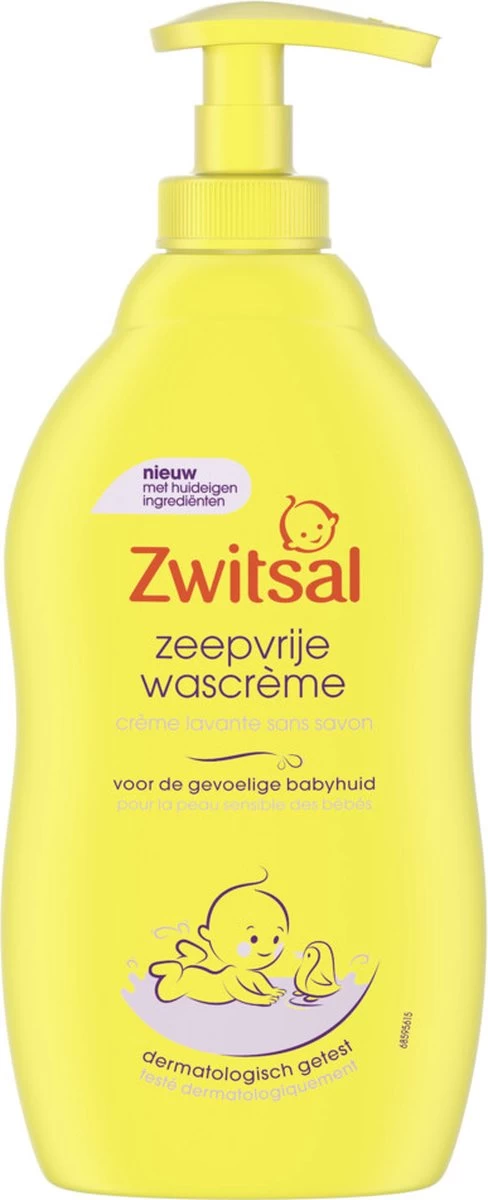 Zwitsal Baby Zeepvrije Wascrème - 3 X 400 Ml - Voordeelverpakking - Afbeelding 9