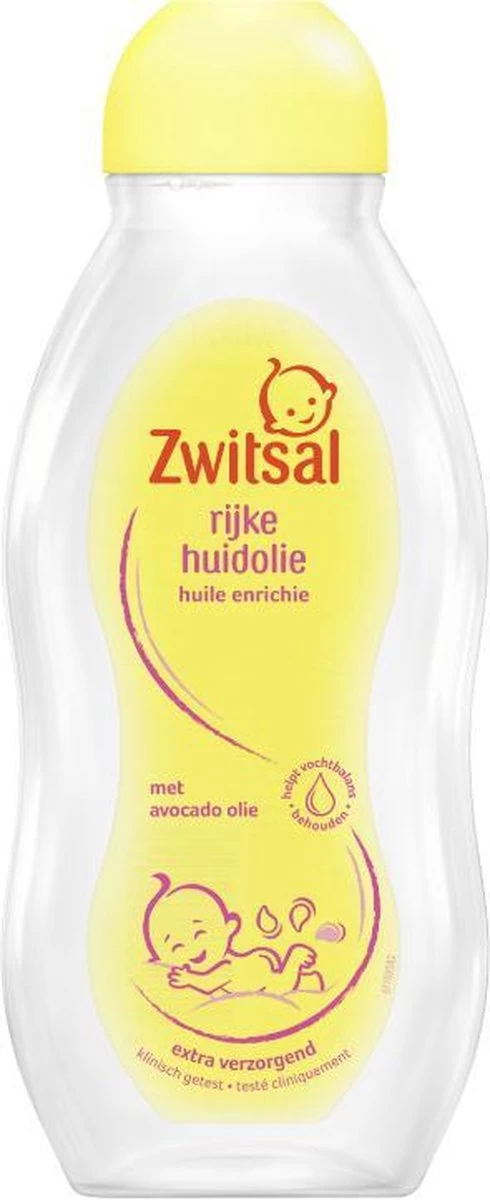 Zwitsal Baby - Rijke Huidolie - 3 X 200ml - Voordeelverpakking - Afbeelding 2