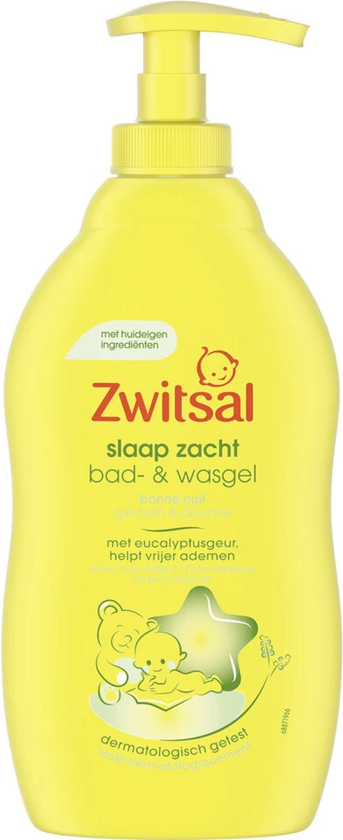 Zwitsal - Slaap Zacht - Bad & Wasgel - Eucalyptus - 400ml - Afbeelding 8