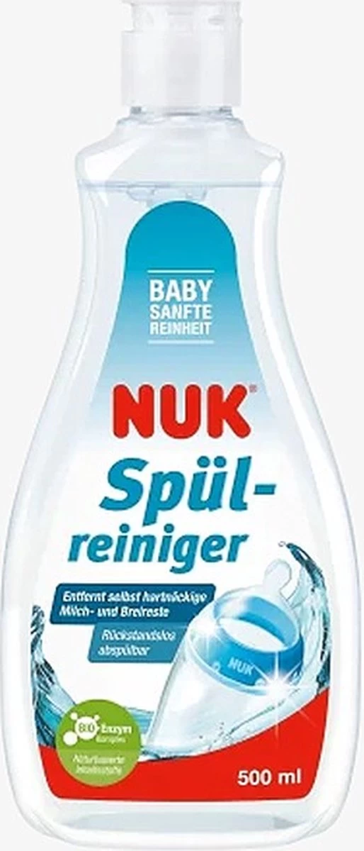 Nuk Afwasmiddel Voor Babyflessen & Spenen -Natuurlijke Ingrediënten- Voordeelset 2 Stuks A 500 Ml!! - Afbeelding 2
