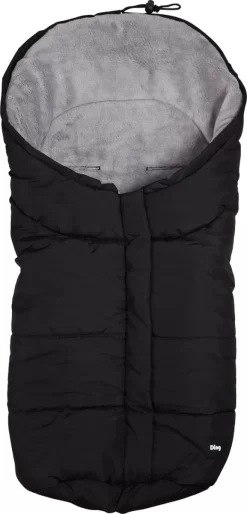 Ding Deluxe Universele Voetenzak Voor Buggy & Kinderwagen - Zwart