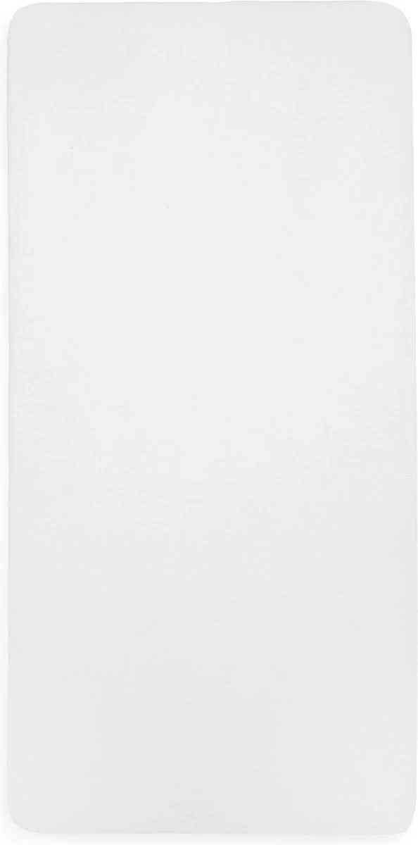 Jollein Hoeslaken Molton Ledikant 60x120cm - Wit - Afbeelding 4