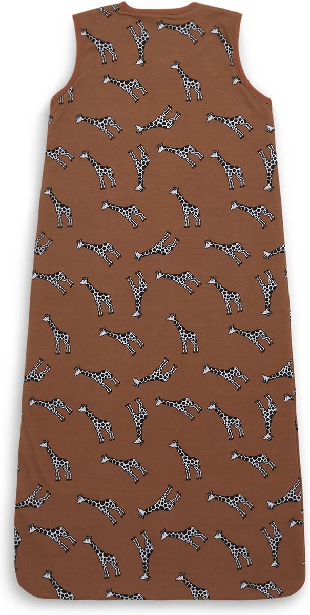 Jollein Baby Slaapzak Jersey 70cm Giraffe - Caramel - Afbeelding 4