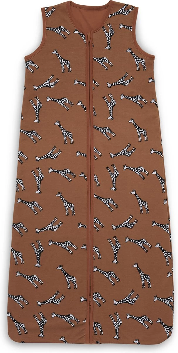 Jollein Baby Slaapzak Jersey 70cm Giraffe - Caramel - Afbeelding 2