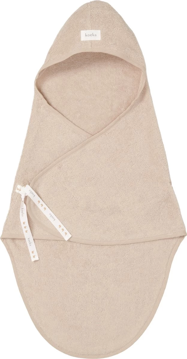 Koeka Newborn Baby Omslagdoek Dijon Daily - Zand - Afbeelding 2