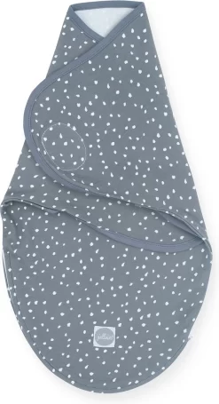 Jollein Baby Slaapzak Wrapper 0-3 Maanden Spickle - Grey