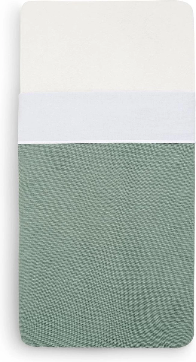 Jollein Baby Laken Wieg 75x100cm - Wit - Afbeelding 4