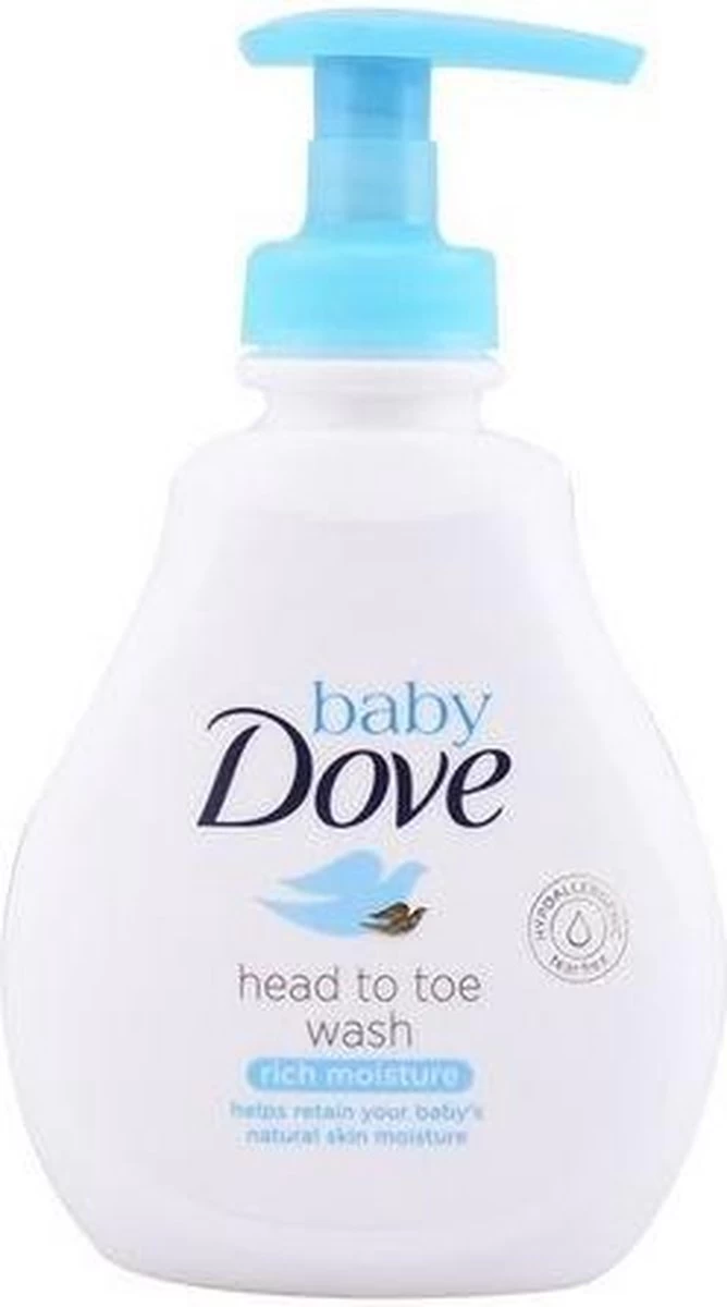 Dove - Baby (Head To Toe Wash Rich Moisture ) Body (Head To Toe Wash Rich Moisture ) Baby (Head To Toe Wash Rich Moisture ) - 200ml - Afbeelding 4