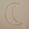 Maanlampje - Maanlamp - Nachtlampje - Babykamer - Kinderkamer - Goud - Led - 40cm