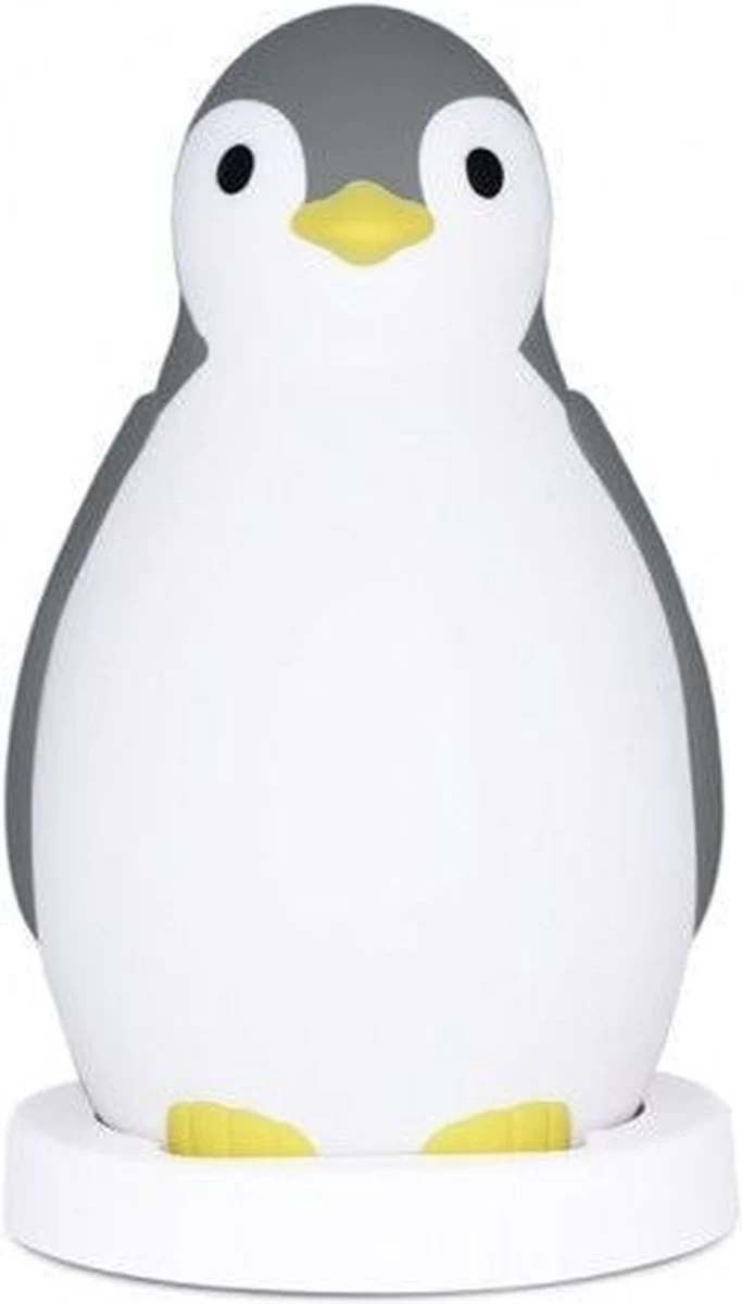 Zazu Pam Slaaptrainer - Met Bluetooth Speaker En Nachtlamp Functie - Wit / Grijs
