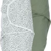 Meyco Cheetah/Uni Swaddlemeyco Inbakerdoek - 2-pack - Forest Green - 0-3 Maanden