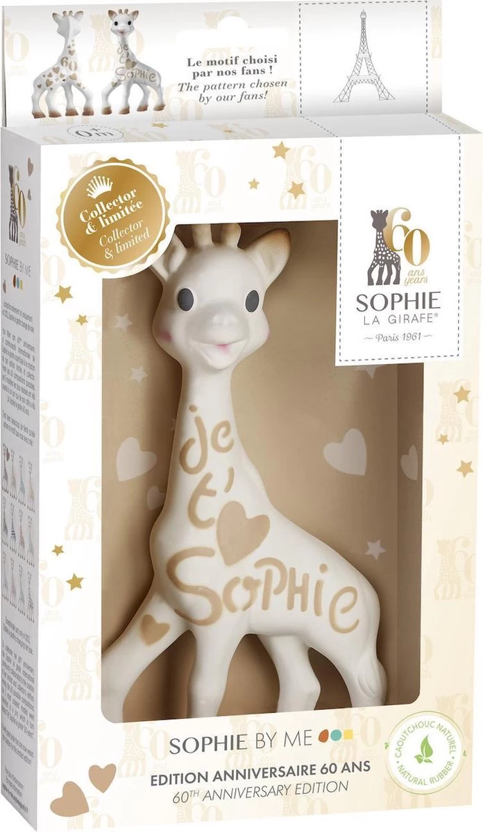 Sophie De Giraf - Bijtspeelgoed - Sophie By Me - 60 Jaar Limited Edition