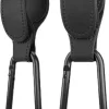 Merkloos Kinderwagen Tassenhaakjes - Haakjes Voor Tassen - Set Van 2 - Extra Stevig - Goedkoop - Buggy Haakjes - Zwart