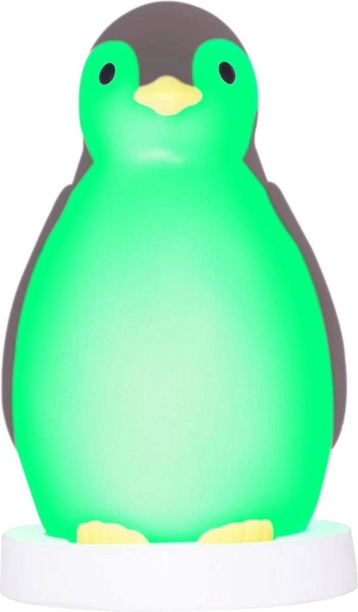 Zazu Pam Slaaptrainer - Pinguin - Met Bluetooth Speaker En Nachtlamp Functie - Roze - Afbeelding 9