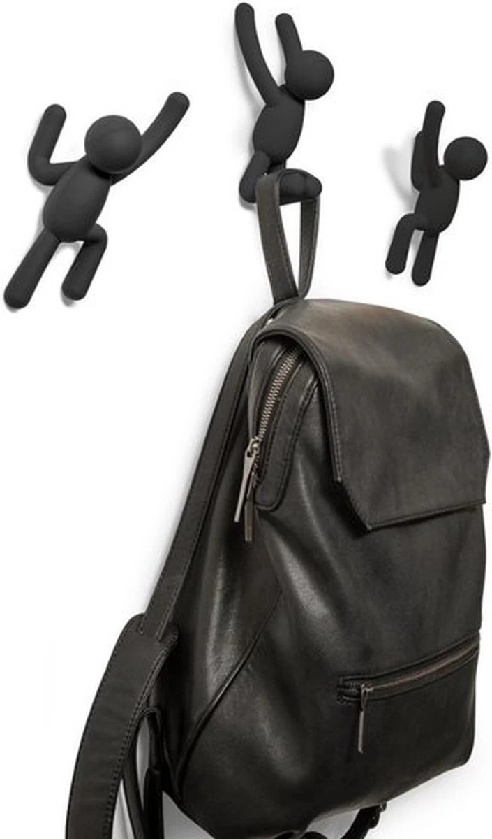 Umbra Kapstok Wandhaak - Buddy Set Van 3 - Zwart - Afbeelding 10