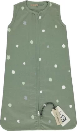 Briljant Baby - Zomerslaapzak - Sunny - Groen - Maat 110 - 18/36 Maanden