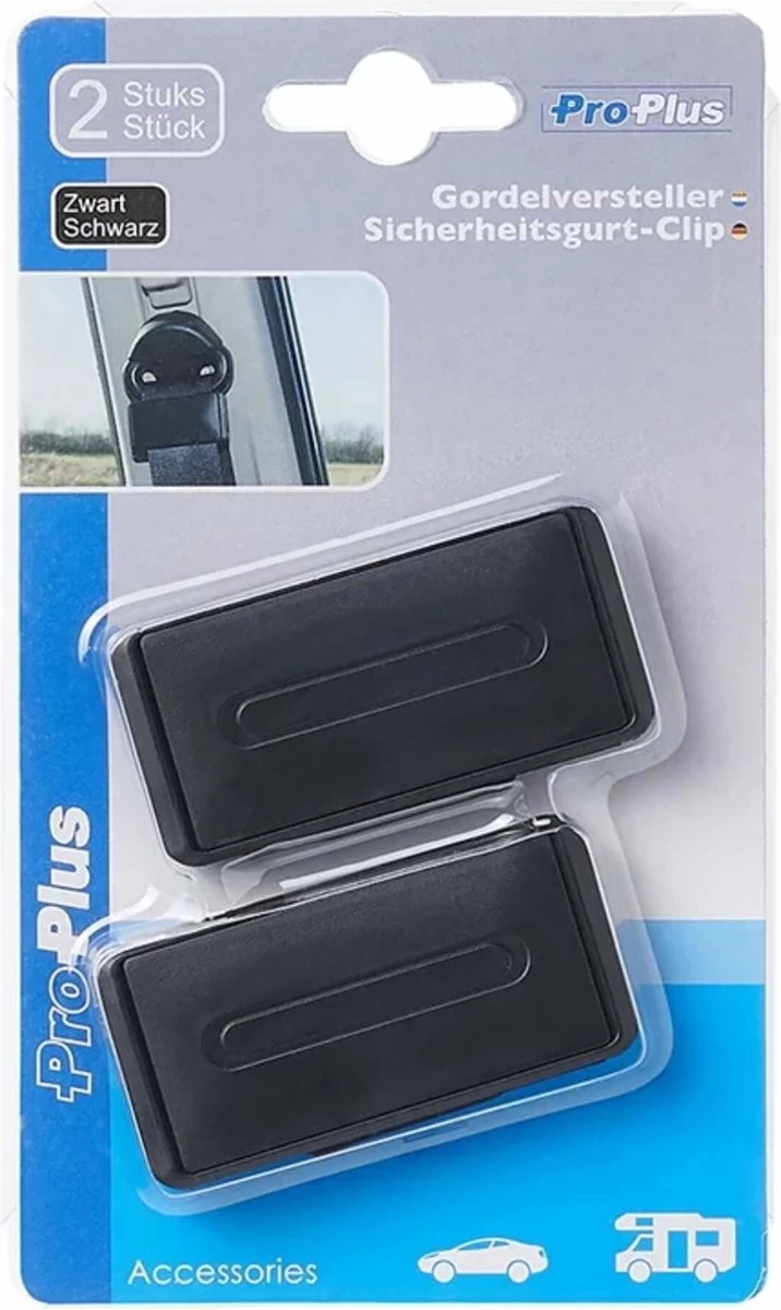 PROPLUS Pro Plus Gordelversteller - 7 X 4 X 2 Cm - Zwart - 2 Stuks - Afbeelding 9