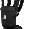 Ergobaby Draagzak Adapt - Soft Touch Cotton - Onyx Black