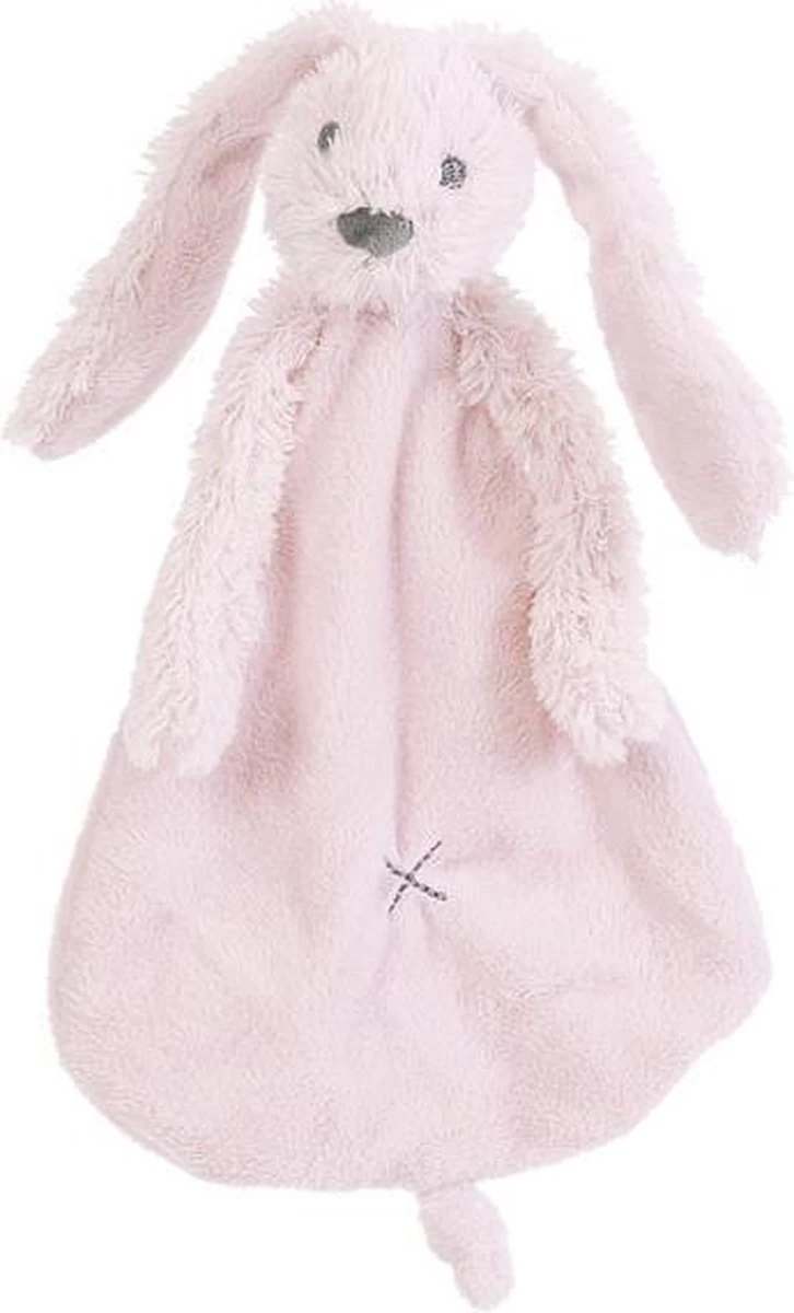 Happy Horse Konijn Richie Knuffeldoekje - Roze - Baby Cadeau