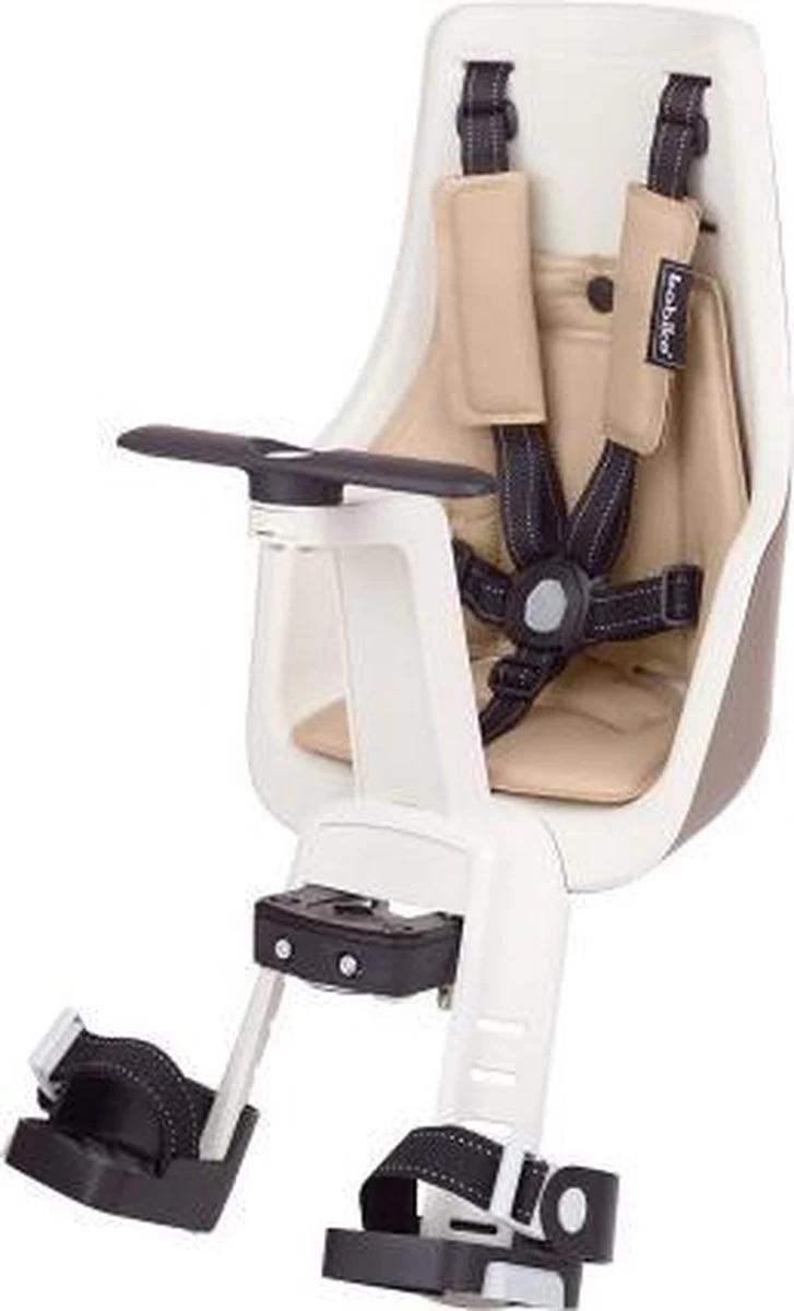Bobike Exclusive Mini Plus Fietsstoeltje - Stuurbevestiging - Safari Chic - Afbeelding 2