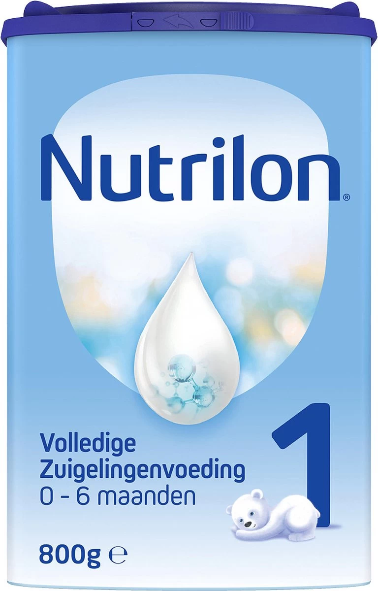 Nutrilon 1 Volledige Zuigelingenvoeding – Flesvoeding Vanaf De Geboorte – 800g