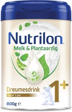 Nutrilon Melk & Plantaardig 1+ - Dreumesdrink Vanaf 12 Maanden - 800 Gram