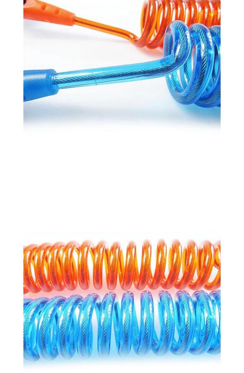 Veiligheidstuigje Voor Kinderen - Polsbandje -1,5 Meter – Oranje - One Size - Afbeelding 5