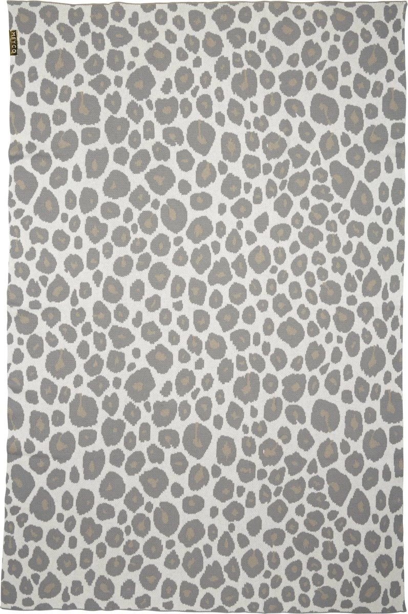 Meyco Panter Wiegdeken - 75x100 Cm - Neutral - Afbeelding 2