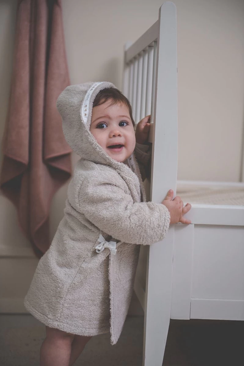 Koeka Baby Badjas Dijon Daily - 62/68 - Zand - Afbeelding 4